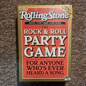 The Rolling Stones Red and Gold Rock & Roll Party Game